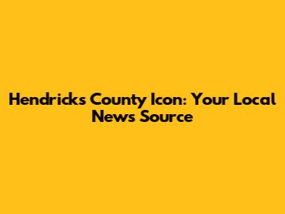 Hendricks County Icon: Your Local News Source