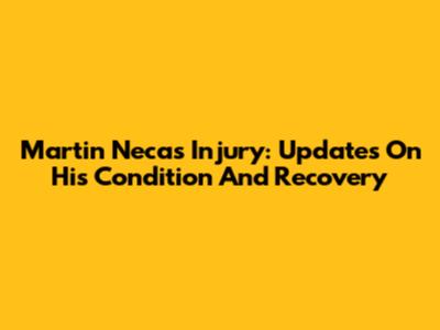 Martin Necas Injury: Updates On His Condition And Recovery