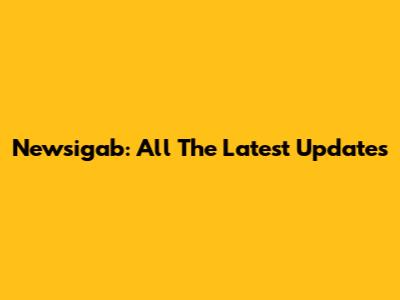 Newsigab: All The Latest Updates